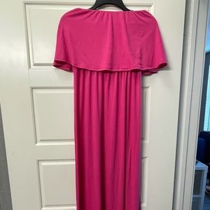 Maxi off shoulder summer dress